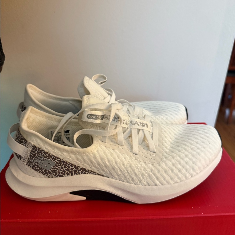 New Balance White and Gray Women's Sneakers